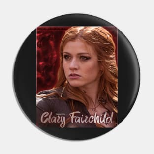 Shadowhunters Clary Fairchild - Red Smoke Pin