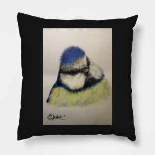 Blue Tit Pillow