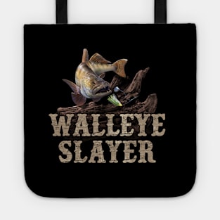 Walleye Slayer Fishing Gift Tote