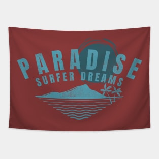 Paradise Surfer Dream Tapestry