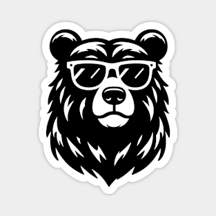 Bear Wearing Sunglasses Magnet