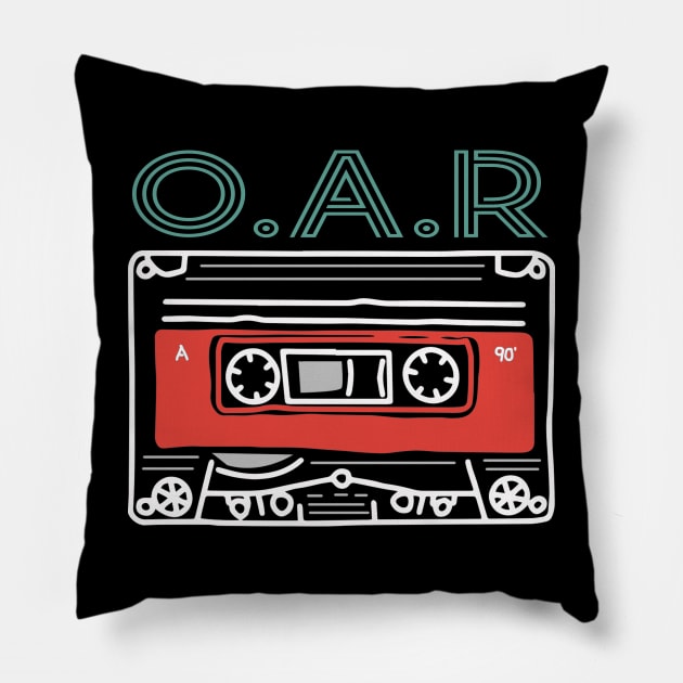 Great Gift O.A.R Classic Proud Personalized 70s 80s 90s Pillow by MakeMeBlush