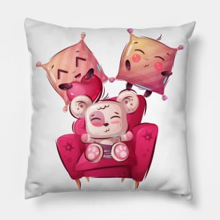 Cute Panda - Baby Panda - Cute Panda Bear Pillow