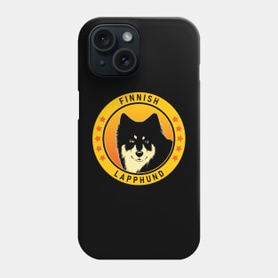 Finnish Lapphund Dog Portrait Phone Case