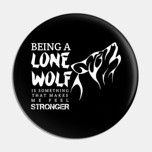 Lone Wolf Pin