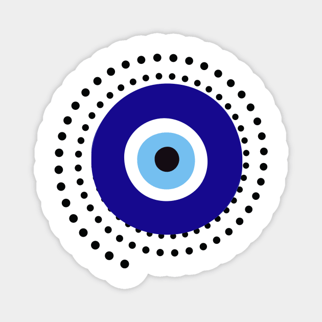 Evil Eye design Magnet by JSnipe