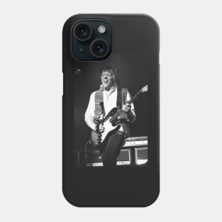 Robin Trower BW Photograph Phone Case