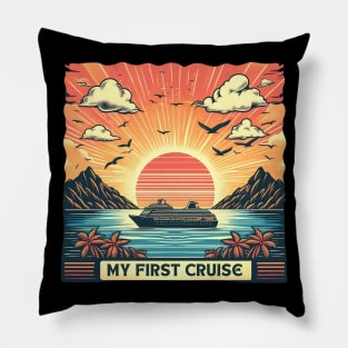 My First Cruise Pillow