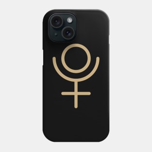 Pluto Solar System Symbol Phone Case