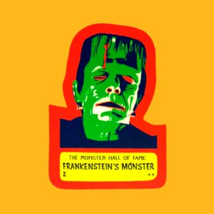 Frankenstein Sticker T-Shirt