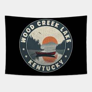 Wood Creek Lake Kentucky Sunset Tapestry