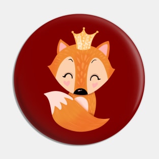 Cute fox - Hameoart Pin