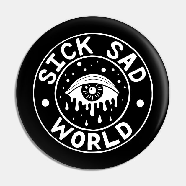 Sick Sad World Crew Pin by bblane