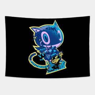 Black Cat Morgana Tapestry