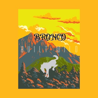 Bronco Built Wild - Yellow Sky T-Shirt