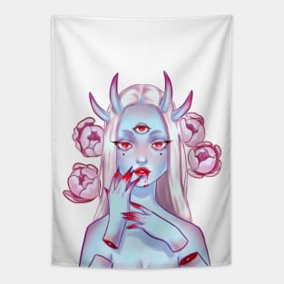 Demon Girl Tapestry