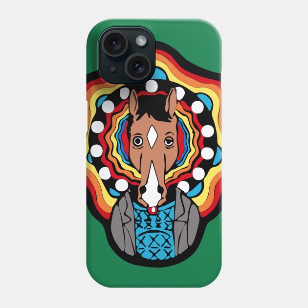 Bo Jack Horseman the Horse Man Phone Case by wiimi