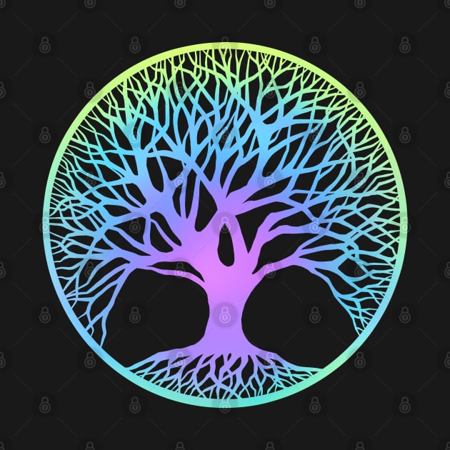 Outline Tree Of Life by OccultOmaStore