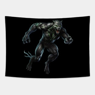 The Savage Stroll: A Panther's Unique Stride Tapestry