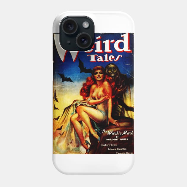 Weird Tales Magazine Phone Case by babydollchic