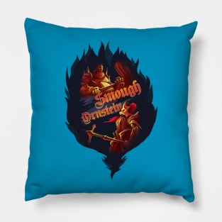 Dragon Slayer Ornstein and Executioner Smough Pillow