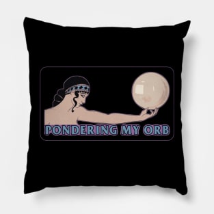 Pondering my Orb Barbier Venus Pillow