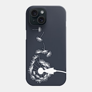 Dandelion spores Phone Case