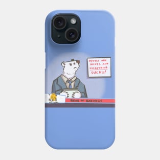 Bear of Bad News Phone Case