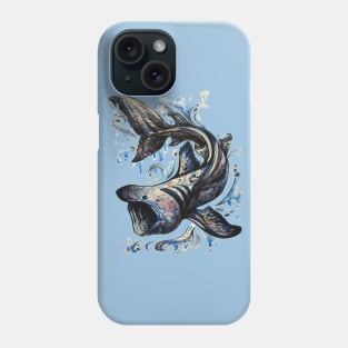 Basking Shark Back Print Phone Case