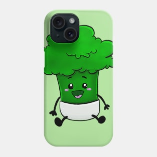 Baby Broccoli - Kawaii Cute Veggie Phone Case