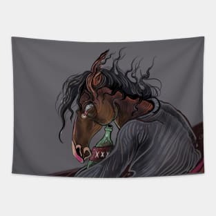 Bojack Horseman Fan Art Tapestry