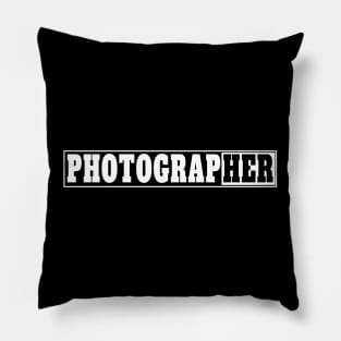 photographer Pillow