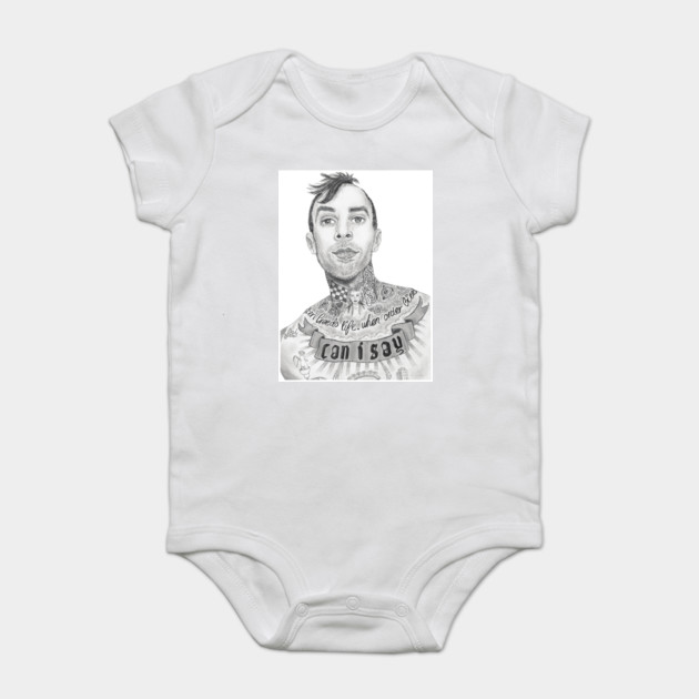 Travis Barker Blink 182 Blink 182 Onesie Teepublic
