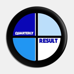 Quarterly result design Pin