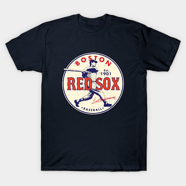 Throwback Boston Red Sox Ted Williams Vintage Baseball Jersey 