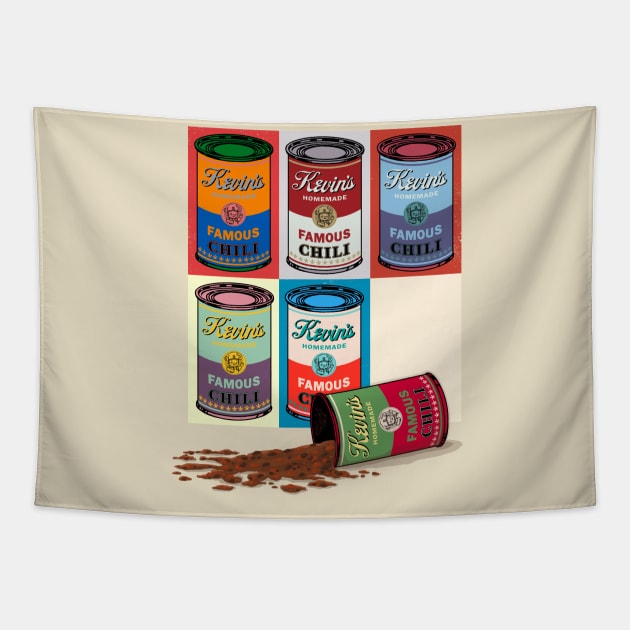 Kevin's Famous Homemade Chili Tapestry by kg07_shirts