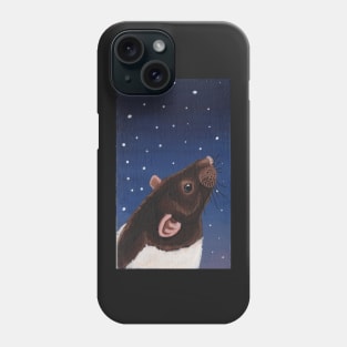 Agouti Hooded Rat Stargazing Phone Case