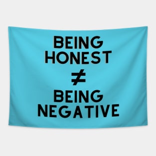 Honesty is not Negativity Tapestry