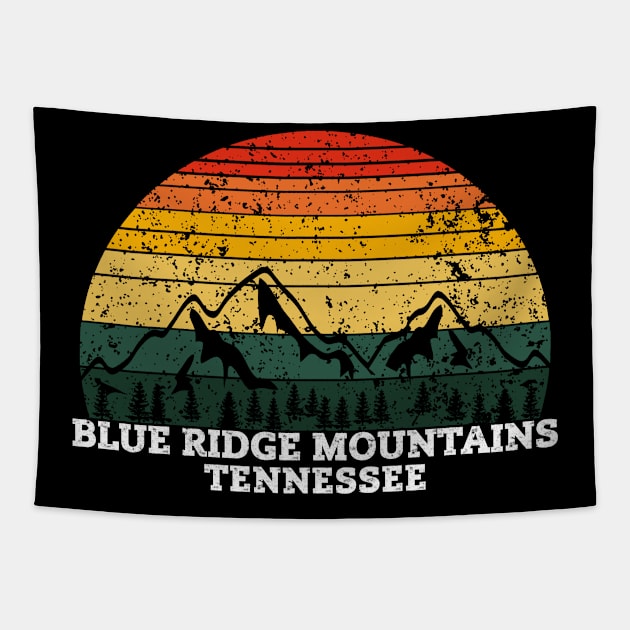 Blue ridge Mountains Tennessee Tapestry by Kerlem