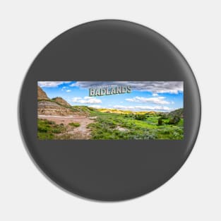 North Dakota Badlands Pin