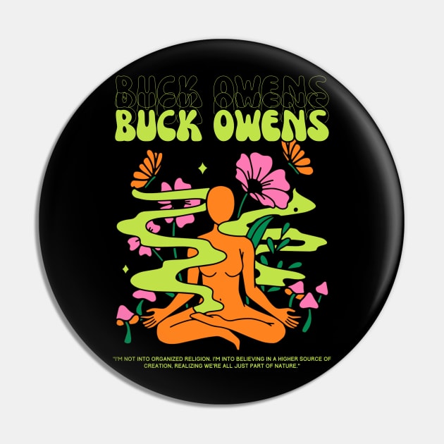 Buck Owens // Yoga Pin by Mamamiyah