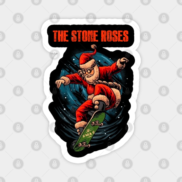 THE STONE ROSES BAND XMAS Magnet by vikapuput