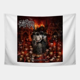 Belphegor Pestapokalypse Vi Album Cover Tapestry