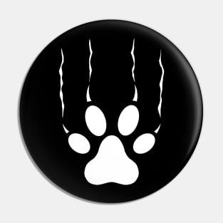 Scratching Cat Paw Pin