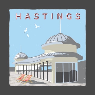 Hastings Retro Style Poster T-Shirt