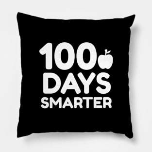 100 Days Smarter - 100 Days of School Pillow