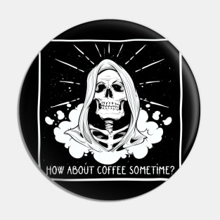 Caffeine overdose Pin