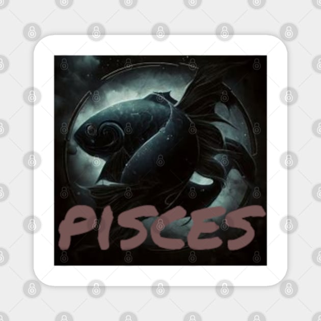 pisces Magnet by ziemniak13