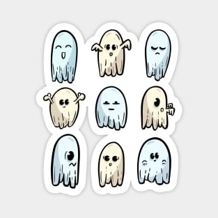 Cute Hallowen Ghosts Magnet