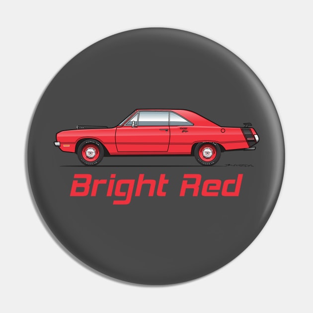 Bright Red Pin by JRCustoms44